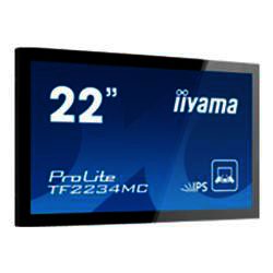 iiyama ProLite TF2234MC-B1 22 1920x1080 5ms VGA DVI-D LED Black Monitor with Speakers